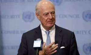 El enviado especial de la ONU para el Sáhara Occidental, Staffan de Mistura, en una foto de archivo.