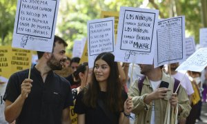 Manifestación prevención del suicidio.