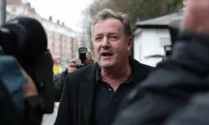 Foto de archivo del presentador Piers Morgan