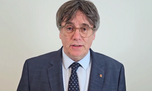 L'expresident de la Generalitat Carles Puigdemont, en un vídeo publicat a la xarxa social X