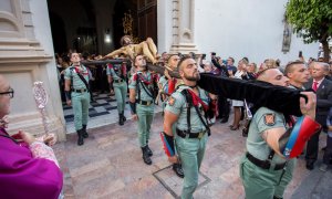 Legionarios en procesión