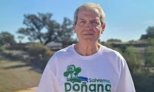 Juan Romero, de la plataforma Salvemos Doñana.