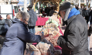 11-10-2023 Una imatge d'arxiu de la Fira del Trumfo i la Tòfona de Solsona