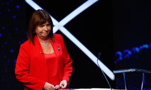 La candidata a la Presidencia de Argentina Patricia Bullrich.