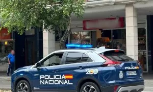 Fotografía de archivo de un coche patrulla de la Policía Nacional.