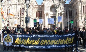 Una manifestació de suport als CDR, en una imatge d'arxiu. / ACN