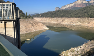 L'aigua del pantà de Sau - ACN