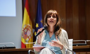 La directora General de Consumo, Bibiana Medialdea, interviene en un acto el pasado 24 de marzo de 2023.