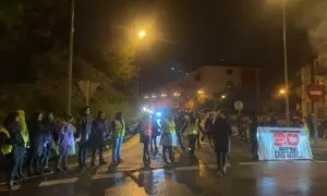 Huelga feminista en Hernani