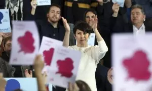 3/12/23 Ana Pontón, este domingo durante su proclamación como candidata del BNG a la presidencia de la Xunta de Galicia