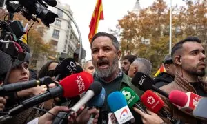 Fotografía de archivo del presidente de Vox, Santiago Abascal.