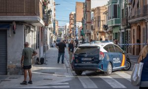 Imagen de archivo de un vehículo de Policía Nacional, a 18 de octubre de 2023, en València, País Valencià