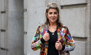 La cantautora Amparo Sánchez, líder de Amparanoia.