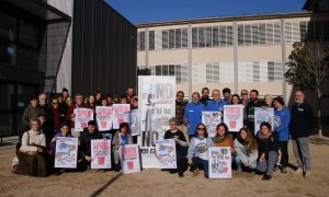 Entitats ecologistes participants en la III Cimera de l'Aigua a Arbúcies.