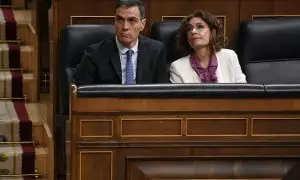 Pedro Sánchez María Jesús Montero