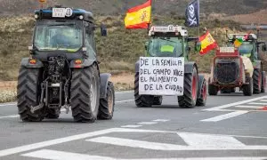 Protesta agricultores