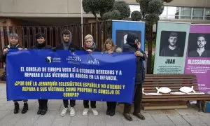 Protestas abusos iglesia