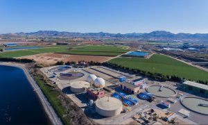 En la depuradora Cabezo Beaza (Murcia), el agua regenerada se usa principalmente para la agricultura