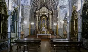 Interior de la iglesia San Pedro de Alcántara