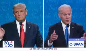 Trump y Biden primarias