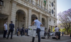 La Audiencia Provincial de Sevilla, Andalucía.