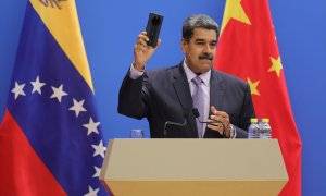 21/03/2024 El presidente de Venezuela Nicolás Maduro durante la reunión de una comisión conjunta de representantes de alto nivel de China y Venezuela, a 13 de septiembre de 2023.