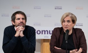 22/03/2024 El ministro de Cultura, Ernest Urtasun y la exalcaldesa de Barcelona, Ada Colau, a 23 de noviembre de 2023, en Barcelona, Catalunya.