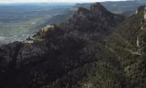 31/03/2024 - El Santuari de Queralt, per la banda obaga.