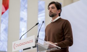 El eurodiputado de Ciudadanos, Adrián Vázquez. E.P./A. Pérez Meca