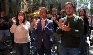 05/05/2024 - Pere Aragonès en l'acte organitzat pel Jovent Republicà aquest diumenge a Gràcia.