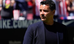 El entrenador del Girona, Michel Sánchez, en una imagen de archivo.