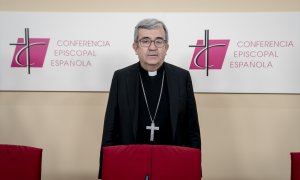 El presidente de la Conferencia Episcopal Española, Luis Argüello, a 5 de marzo de 2024.