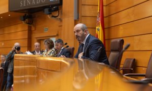 El presidente del Senado, Pedro Rollán (PP).