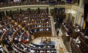 El ple del Congrés dels Diputats en una imatge d'arxiu