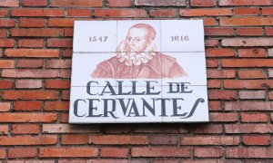 03/06/2024-Calle con el nombre de Cervantes