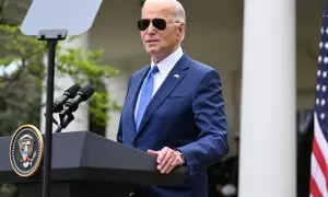 Joe Biden en una rueda de prensa durante su visita a Japón, a 9 de abril de 2024.