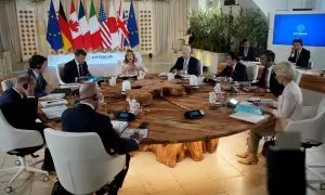 La Cumbre de líderes del G7 en el resort Borgo Egnazia, a 13 de junio de 2024.