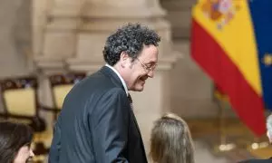 El fiscal general del Estado, Álvaro García Ortiz, durante un acto en el Palacio Real, a 19 de junio de 2024.