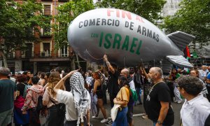 Marcha del Orgullo Crítico de Madrid, que ha denunciado el genocidio de Israel contra Gaza.