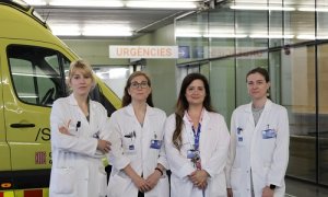 Equip responsable de la posada en marxa del nou codi: Dra. Alina Velescu, Dra. Leyre Lorente, Dra. Ana M González, Dra. Laura Calsina