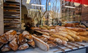 Foto de archivo de una panadería