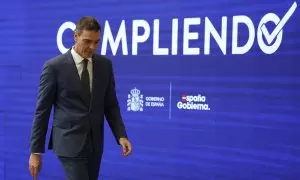 Pedro Sánchez, tras concluir el balance del curso político, a 31 de julio de 2024.