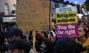 Participantes en una manifestación antirracista en Londres. REUTERS/Chris J Ratcliffe