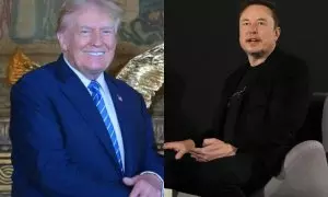 El expresidente de EEUU Donald Trump (izquierda) y el magnate tecnológico Elon Musk (derecha), en imágenes de archivo.