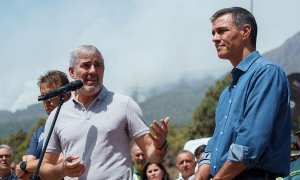 Fernando Clavijo y Pedro Sánchez, el pasado año en Tenerife.