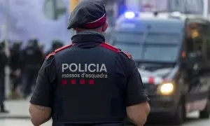 Foto de archivo de un agente de los Mossos d'Esquadra.