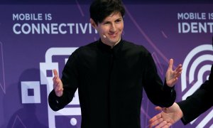 El  fundador y consejero delegado de Telegram, Pavel Durov, durante su participación en Mobile World Congress de 2016, en Barcelona. REUTERS/Albert Gea