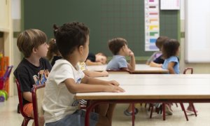 Vuelta al cole en un colegio de la Comunitat Valenciana