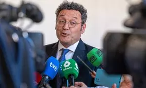 El fiscal general del Estado, Álvaro García Ortiz atiende a los medios de comunicación, a 9 de septiembre de 2024, en Granada.