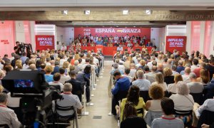 Imagen del Comité Federal del PSOE celebrado en Ferraz el pasado 7 de septiembre.